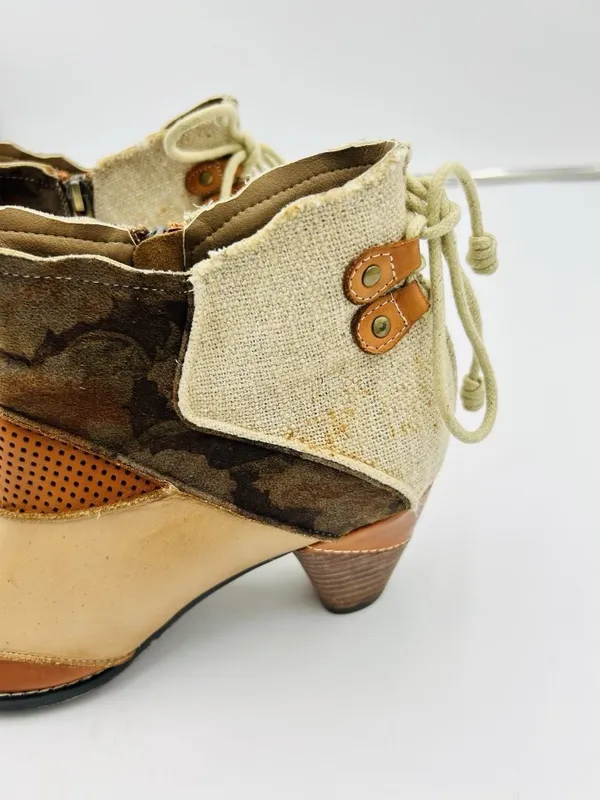 Elite by Conkus Corkys Rags Leather Ankle Boots Women’s Size 10 - Image 9