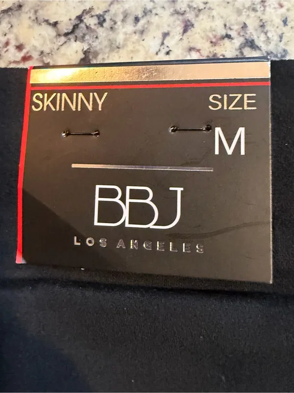 BBJ Women’s Black Skinny Ponte Pants - Image 2