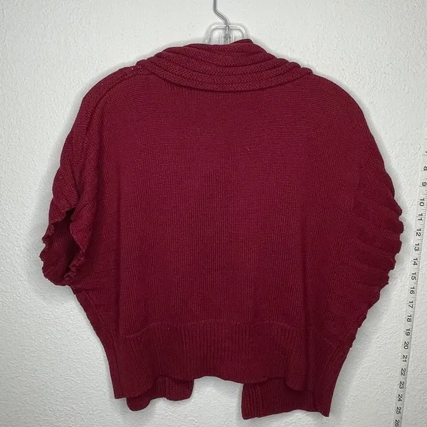 Coco + Capers Cardigan Sweater Red - Image 3