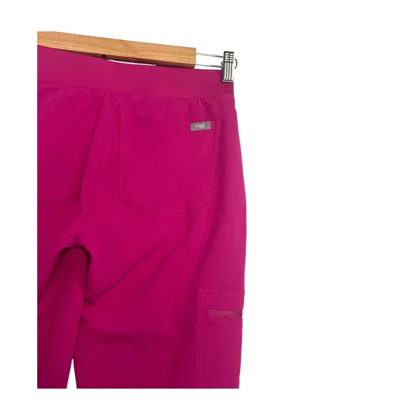Figs Joggers Scrub Pants Women XX Small P Pink High Zamora Technical Utility - Image 8