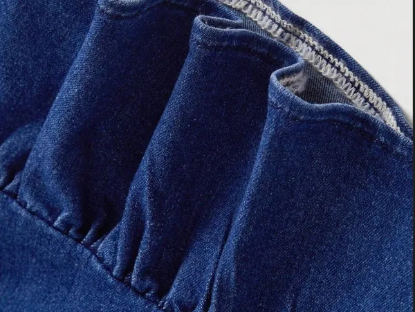 Denim Minidress Large - Image 5