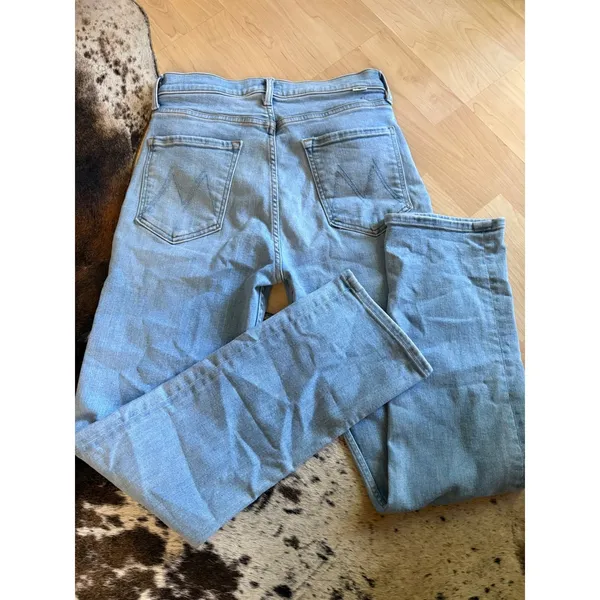 MOTHER High Waisted Rider Skimp In High-Life Jeans Size 30‎ - Image 8