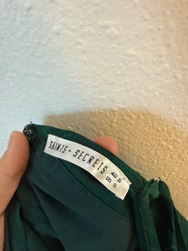 Saints + Secrets Emerald green romper - Image 3