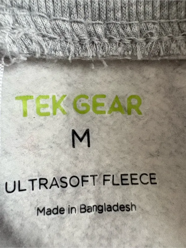 tek gear Light Gray Kids' Drawstring Joggers - Image 4