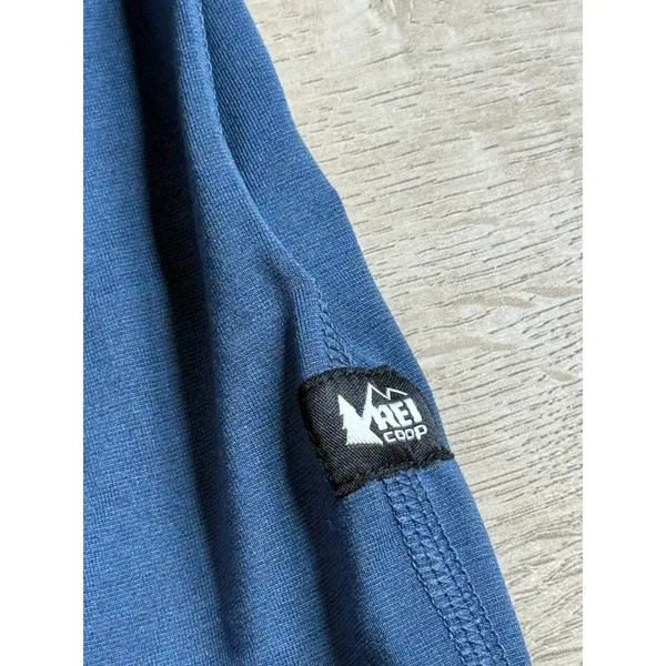 NWT Womens REI Coop active pursuits 1/4 quarter zip long sleeve pullover blue XL - Image 4