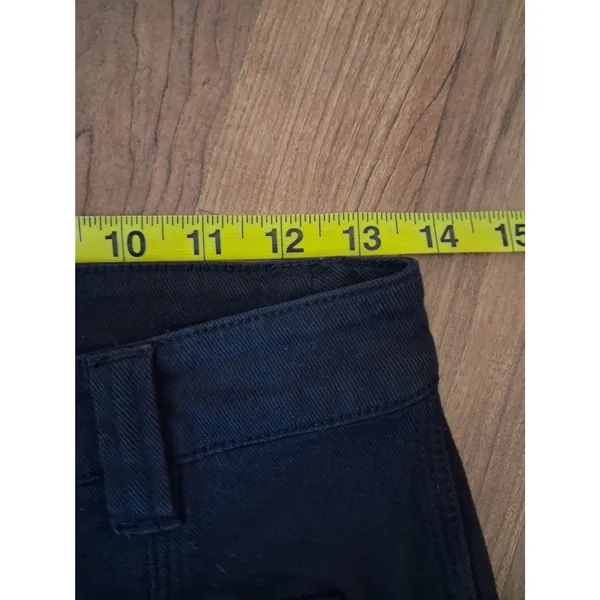 TNA Black Relay Cargo Utility Pants 4 Goth Streetwear Grunge Drop in Pockets - Image 8