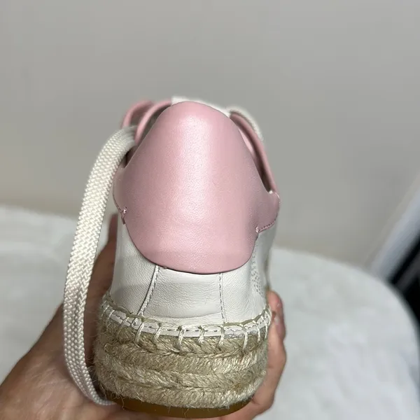 Coach Pink and White Leather Sneakers Never Wore (see photos) - Image 13