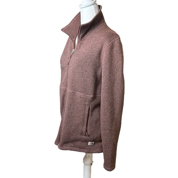The‎ North Face Women's Large Chocolate Brown Full Zip Up Jacket Outdoor Hiking - Image 4