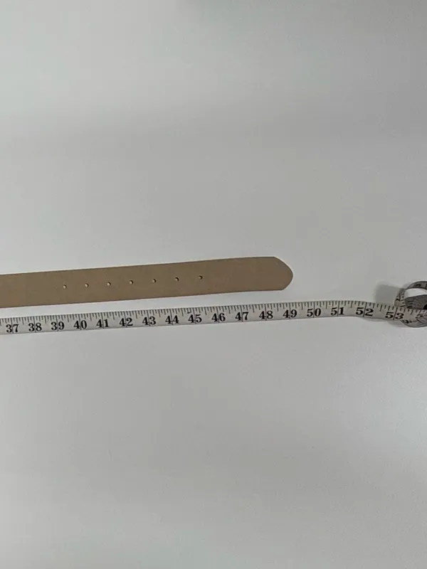 Universal Threads Ladies Studded Beige Belt - Long (49") - Image 12