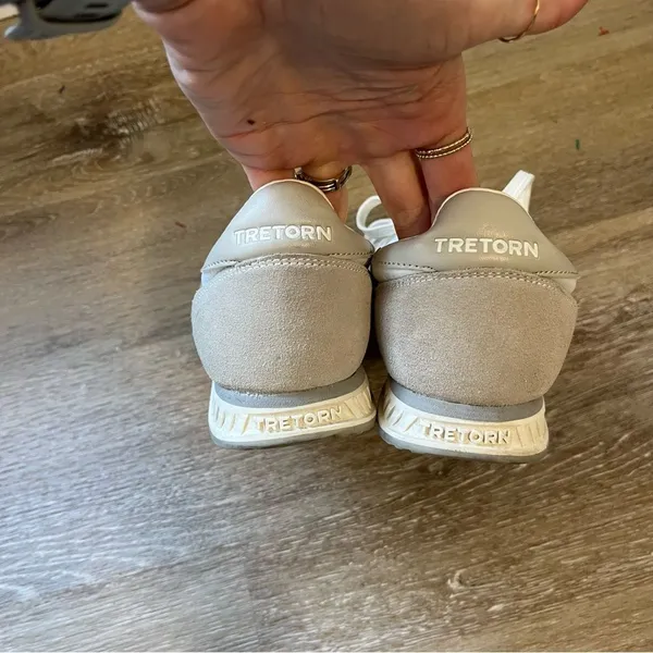 Tretorn Sneakers White Taupe - Image 6