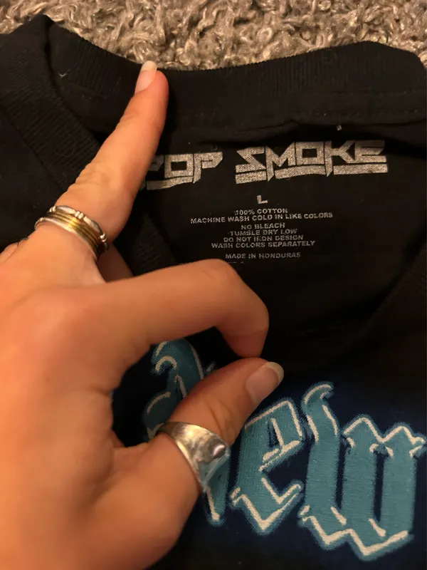 Pop Smoke Urban Outfitters Rap Shirt - Image 2