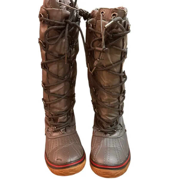 Pajar Canada Gia Waterproof Fleece Lined Snow Boots Women 37 Winter Warm in EUC - Image 5