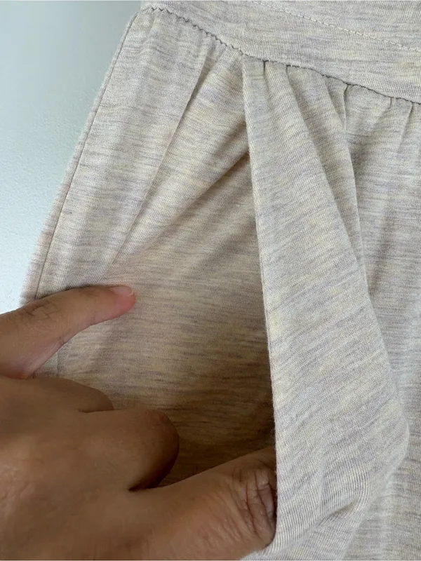 Kindred Bravely High Waist Everyday Lounge Joggers Women's Size Small oatmeal - Image 5