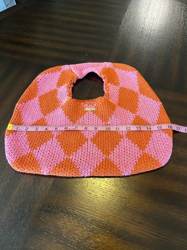 Kopari Limited Edition Diamond Knit Shoulder Bag - Image 7