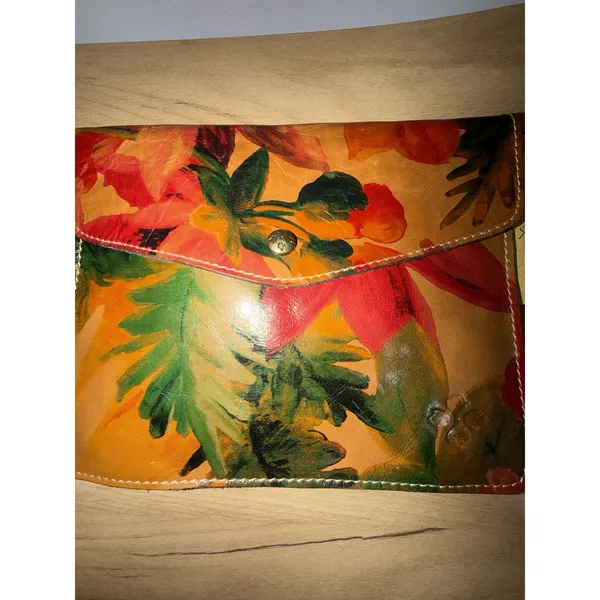 Patricia Nash Designs Floral Leather Midi Tech Portfolio / iPad Organizer M - Image 5