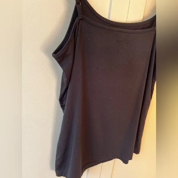 L’AGENCE Black Women’s Ella Cami Spaghetti Strap‎ Tank Top Size S - Image 11