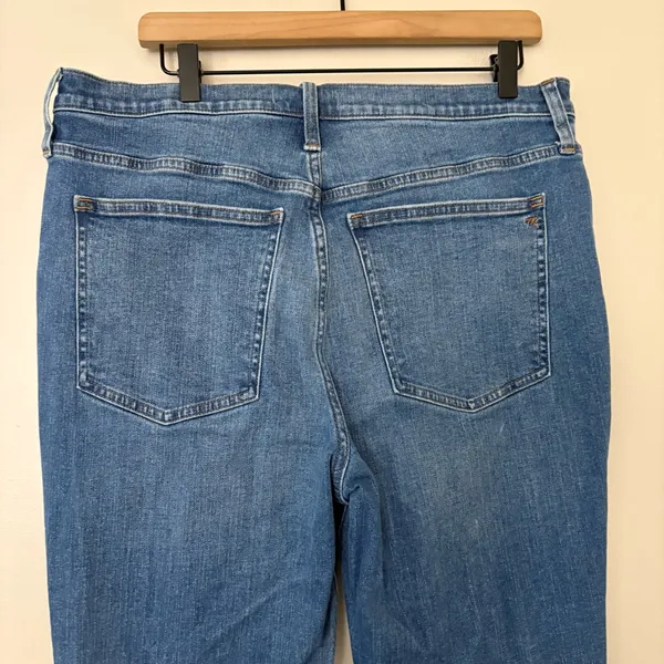 Madewell Skinny Flare Jeans‎ Women’s 32 Medium Wash Stretch High Rise - Image 8