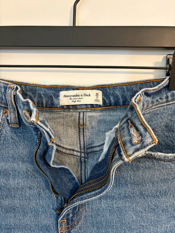 Abercrombie Shorts Dad High-Rise - Image 3