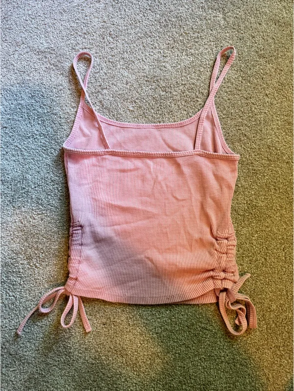 PacSun PAC Cares Pink Ribbed Tank Top - Image 3