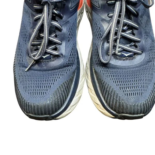 Hoka One One Bondi 7 Shoes Womens Size 8 Blue Mesh Running Sneakers 1110519BIBBL - Image 2