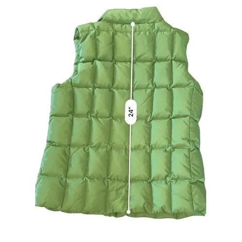Gap‎ Vintage Down Puffer Zipper Winter Washable Vest Green MEDIUM Outdoor - Image 8