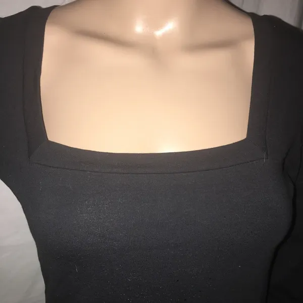 Stretchy square neck top Size M - Image 2