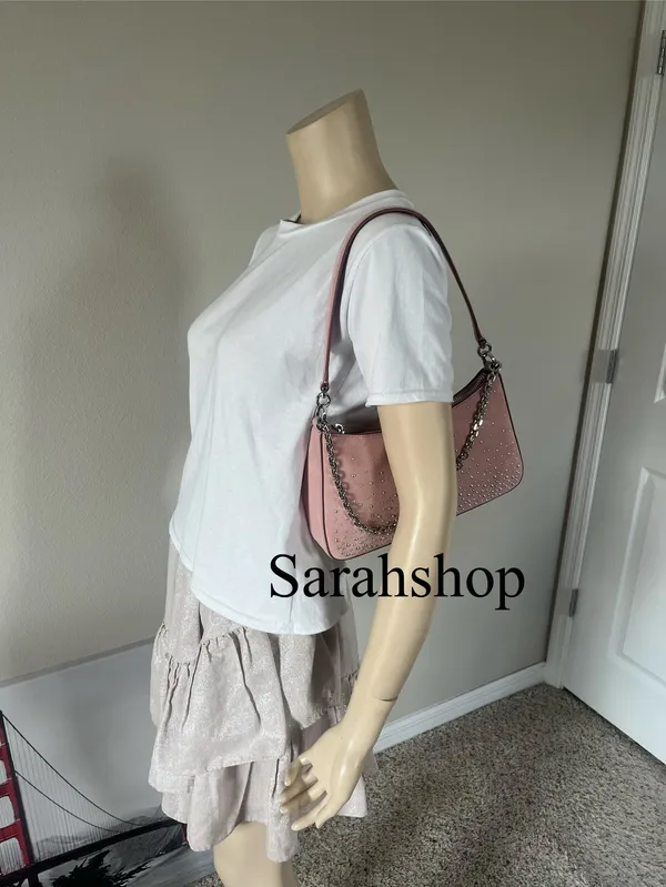 Kate Spade Margot Studded Suede Shoulder Bag - Image 7