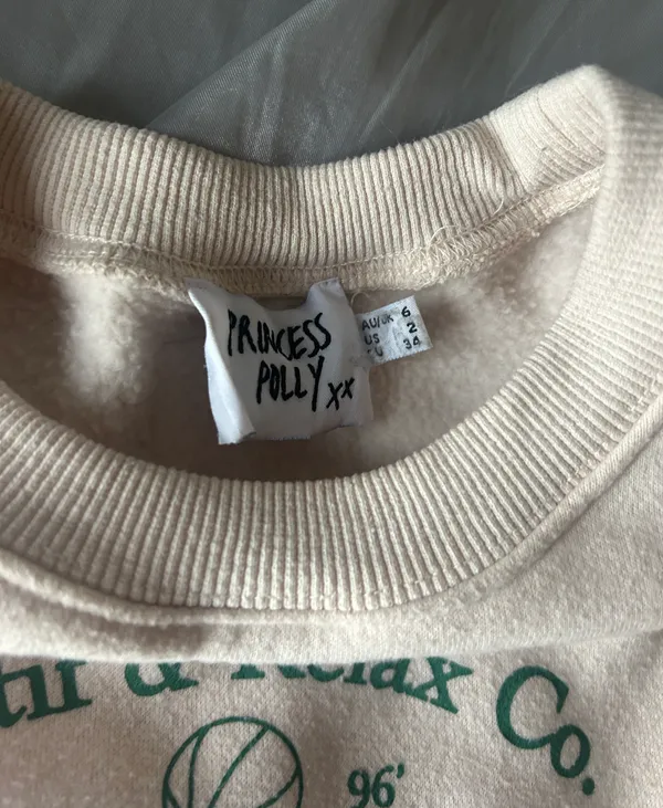Princess Polly cropped crewneck - Image 2