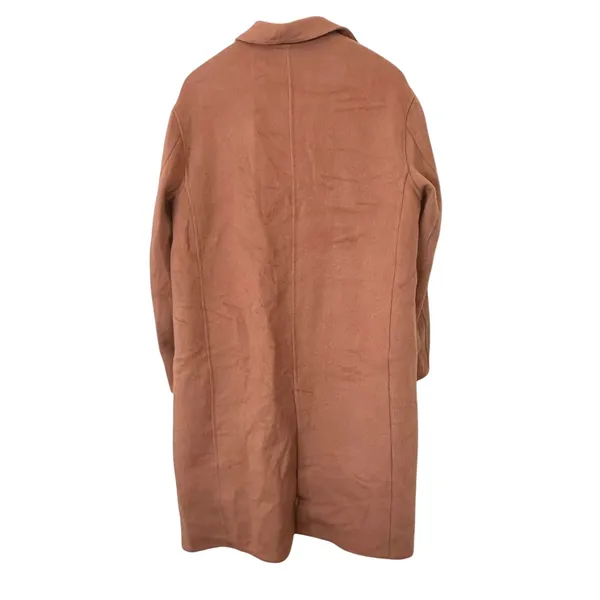 UNIQLO Double Face Wool Blend Cocoon Coat Beige‎ Medium - Image 2