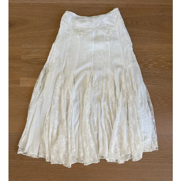 Meshki Top & Skirt Set Skylar Size S White - Image 2