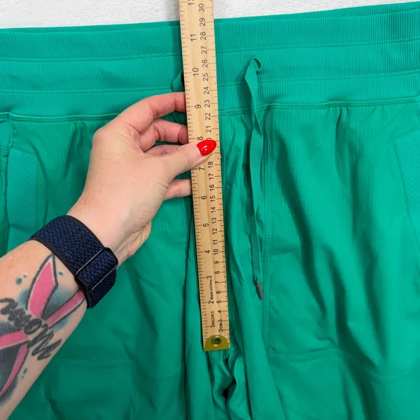 Lululemon 14 Dance Studio Mid Rise Pant Full Length Kelly Green Stretch Athletic - Image 11