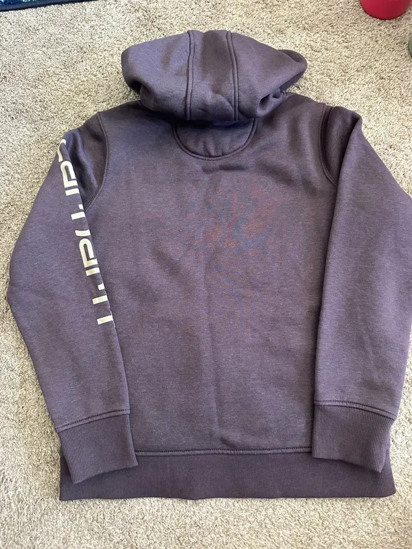 Carhartt Sweatshirt Purple Medium - Image 2