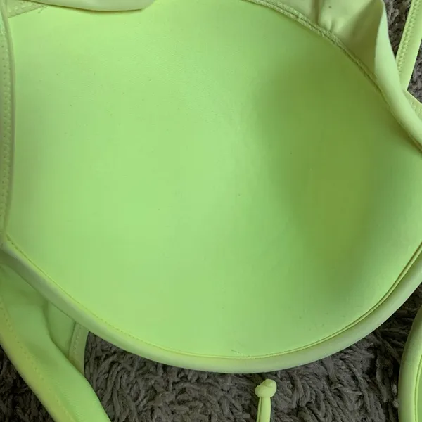 Victoria’s Secret 36DD chartreuse halter bikini top - Image 5