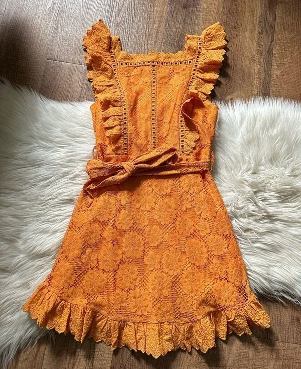 Angle Smiles Dress In Sunset - Image 3