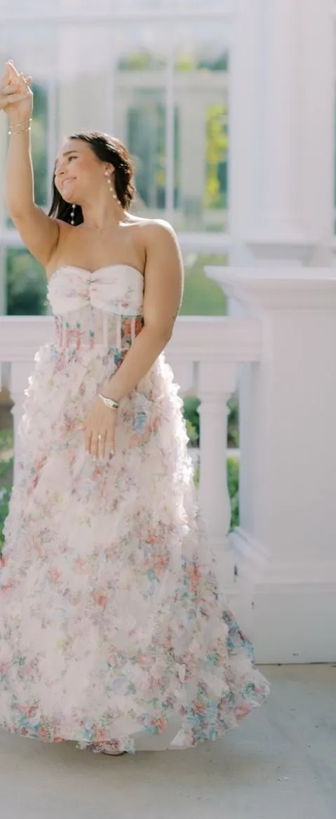 Lulus Dress Maxi Floral - Image 3