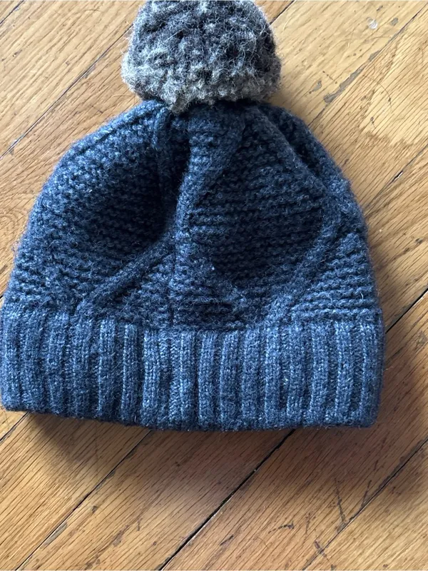 CARHARTT One Size Fits All Wool Gray Knit Cap Hat 103932 - Image 2