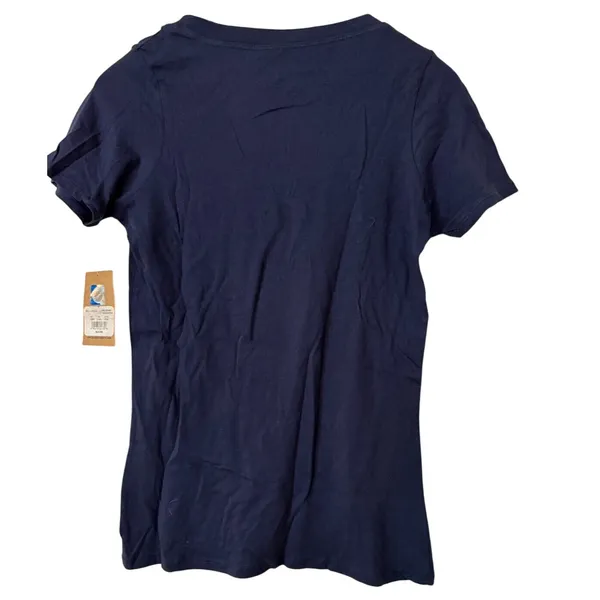 Rivalry Threads Michigan Wolverines Navy Blue Graphic T-Shirt Womens Large 11/13 - Image 4