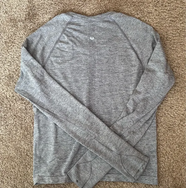 Lululemon Swiftly Tech Long Sleeve 2.0 Waist Length - Image 3