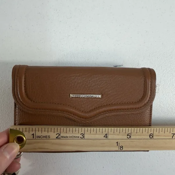 Rebecca Minkoff Universal Wristlet‎ Wallet Genuine Leather ID Credit Card Holder - Image 12