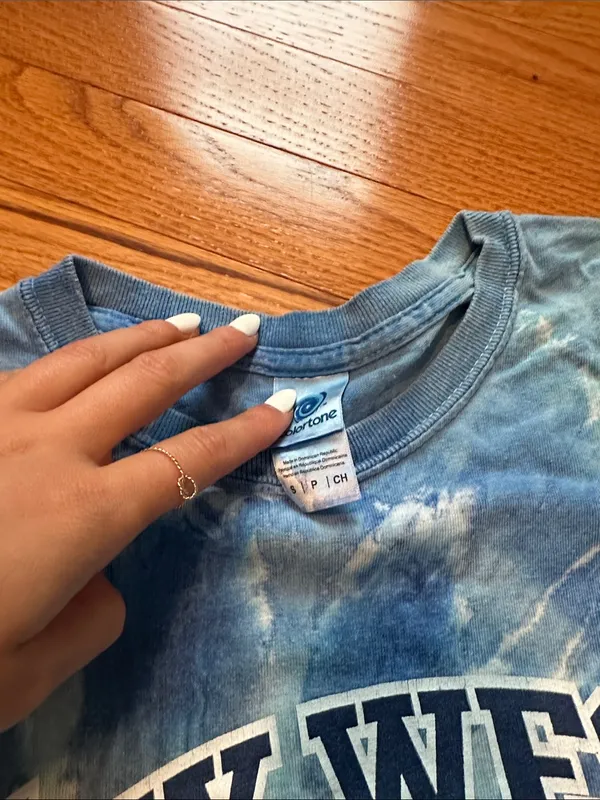Gildan Florida girls Tie-Dye T-Shirt - Blue - Image 2