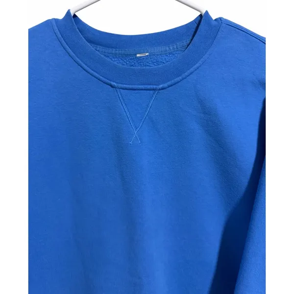 Lululemon All Yours Crew *Fleece Blue Nile‎ Women's Size 6? - Image 3