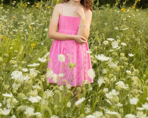 Altar'd State Pink floral dress - Image 3