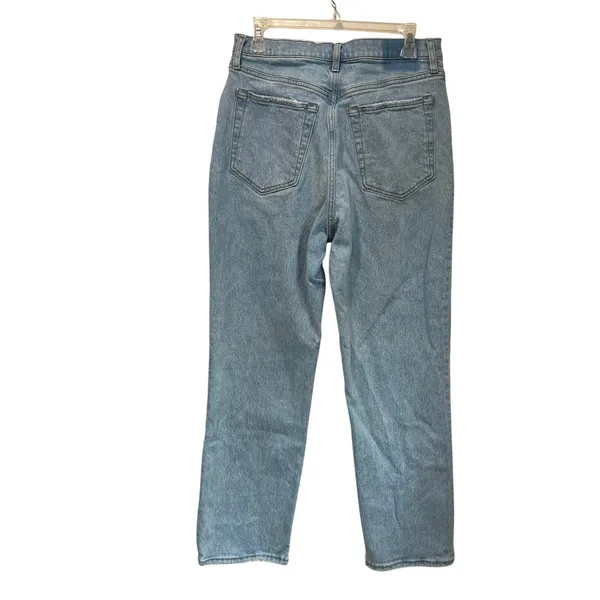 Abercrombie & Fitch | Curve Love Ultra High Rise 90s Straight Jeans‎ Size 30/10S - Image 2