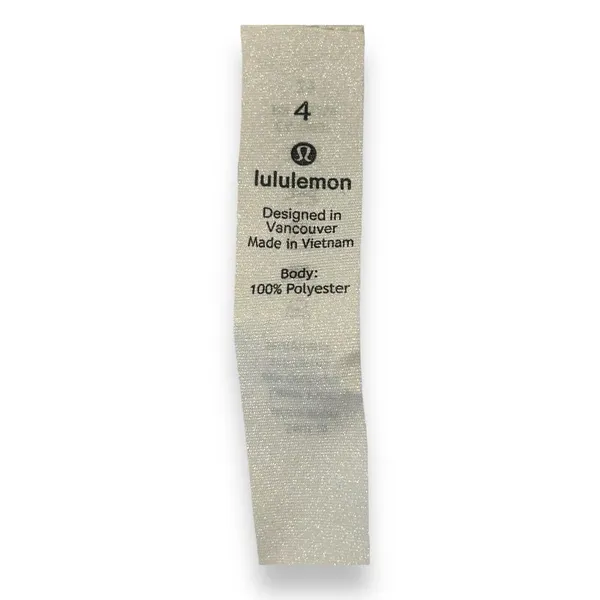 Lululemon Goal‎ Up Tank Women's Size 4 White Yoga - Image 3