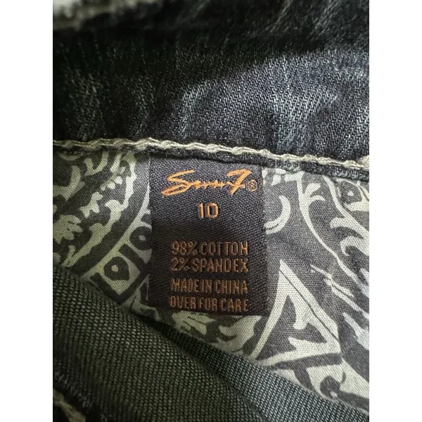 Seven7‎ Jeans Women Size 10 Cotton Spandex Blend Preppy City Classic Casual - Image 5