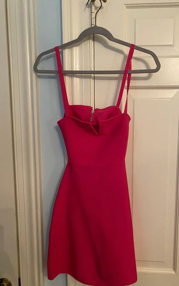 X NAVEN Hot Pink Dress - Image 2