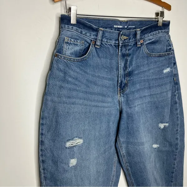 Old Navy extra high rise‎ Darla balloon jeans size 10 - Image 5