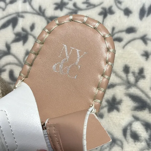 New York & Co. White Wedges Espadrilles - Image 8