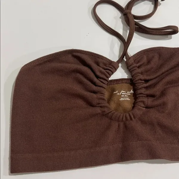 Urban Outfitters Brown Crop Top NWT - Image 2