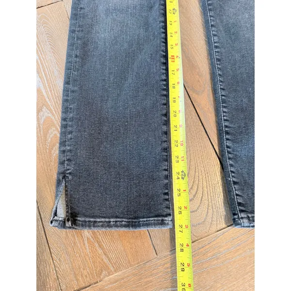 Frame‎ Le Super High Straight Jeans Womens Faded Black 29 - Image 8